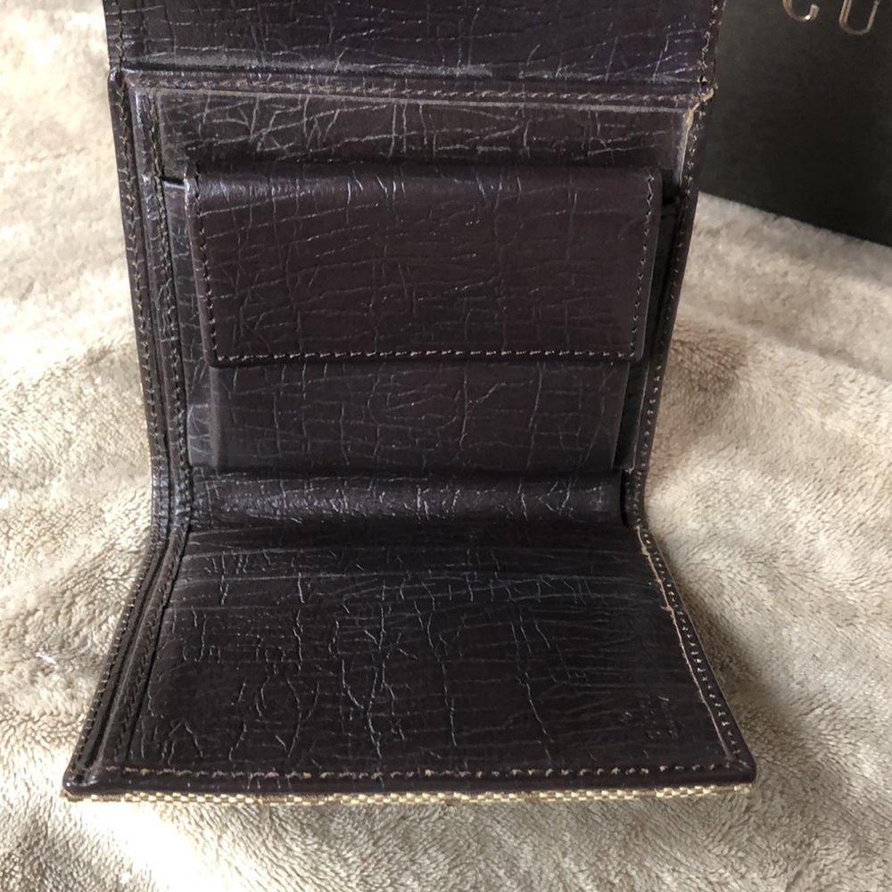 GUCCI GG Sherry Line Horsebit Trifold Wallet COMES WITH GUCCI BOX - Picture 13 of 17